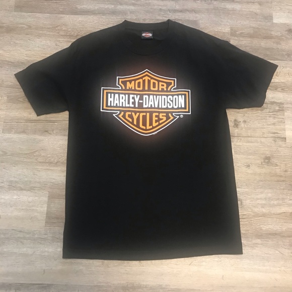 Harley Davidson screen print tee - Picture 2 of 6